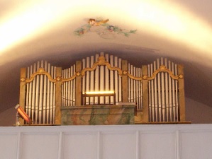 Orgel in Kuratiekirche St. Bartholomäus in Hörgersdorf