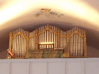 Orgel in Kuratiekirche St. Bartholomäus in Hörgersdorf