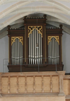 Orgel in Erlstätt, St. Peter und Paul im Thale