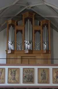 Orgel der Filialkirche St. Stephanus in Aising