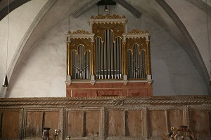 Orgel der Johanneskirche (Filialkirche) in Grabenstätt