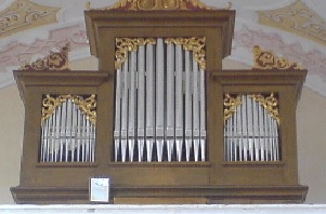 Orgel der Filialkirche St. Johann und Paul in Amelgering