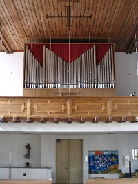 Orgel in Pfarrkirche Heilig Blut in München
