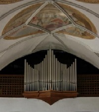 Orgel der Pfarrkirche St. Leonhard in Kreuth