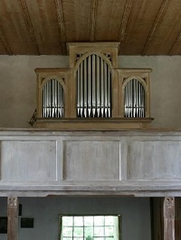 Orgel der Nebenkirche St. Georg am Weinberg in Schliersee