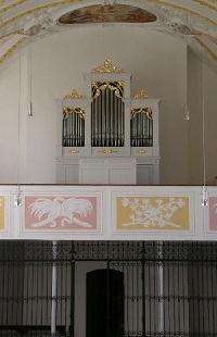 Orgel der alten Sendlinger Kirche St. Margaret in München