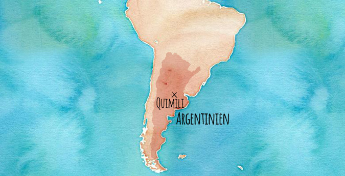Karte Lateinamerika