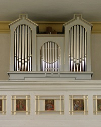 Orgel der Filialkirche St. Kastulus in Prittlbach