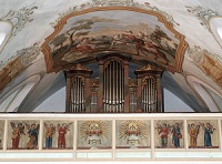 Orgel der Filialkirche St. Margareta in Ellmosen (Stadtkirche Bad Aibling)