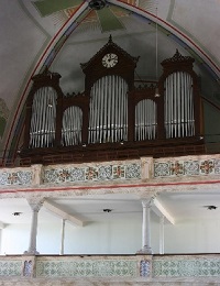 Orgel der Pfarrkirche Mariä Himmelfahrt in Fridolfing
