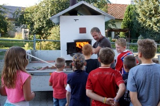 Pizza backen