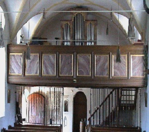 Orgel der Pfarrkirche St. Katharina in Ottenhofen