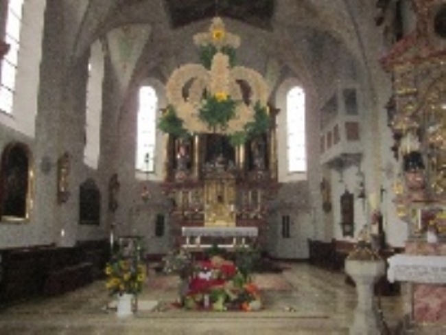 Erntealtar in St. Margaretha