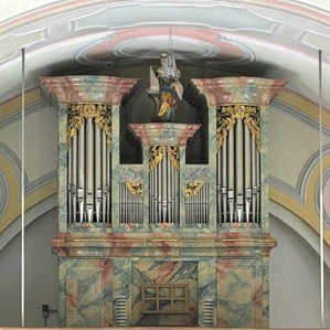 Orgel der Pfarrkirche St. Andreas in Farchant