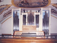 Orgel der Pfarrkirche St. Margareth in Wall