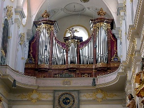 Orgel der Pfarrkirche St. Peter in München