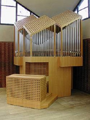 Orgel der Pfarrkirche St. Franz Xaver in München-Trudering
