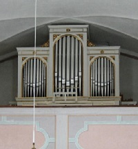 Orgel der Pfarrkirche St. Michael in Sachrang