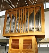Orgel der Pfarrkirche St. Andreas in Eching