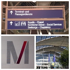 Flughafen Collage