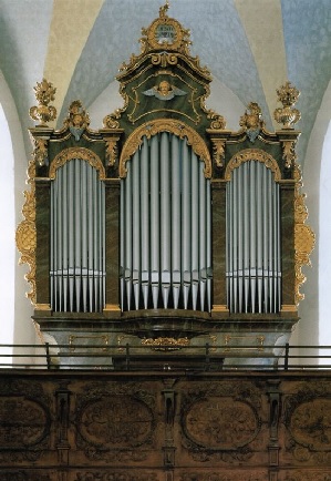 Orgel der Salinenkapelle St. Rupert und St. Maximilian in Traunstein
