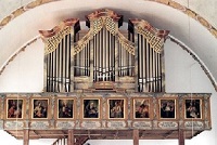 Orgel der Pfarrkirche St. Georg in Finsing