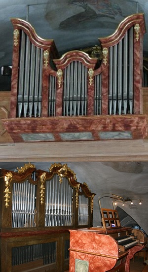 Orgel der Pfarrkirche Mariä Himmelfahrt in Brannenburg,