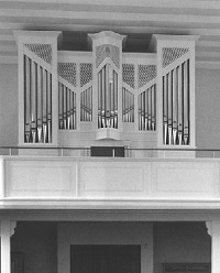 Orgel der Pfarrkirche St. Nikolaus in Rimsting,