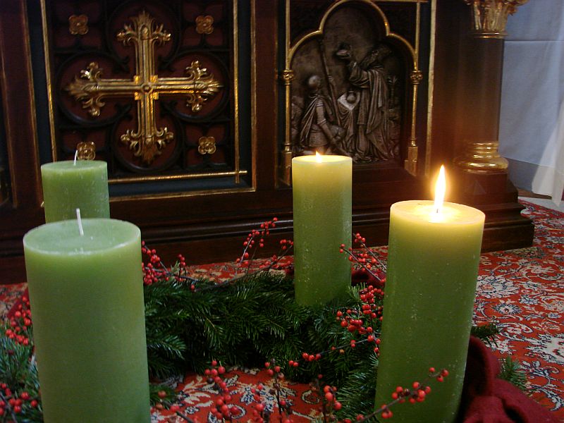 Adventskranz 2. Kerze