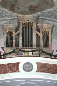 Orgel der Pfarrkirche St. Michael in Mettenheim
