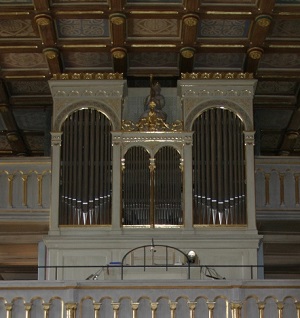 Orgel der Pfarrkirche St. Maximilian in Grabenstätt