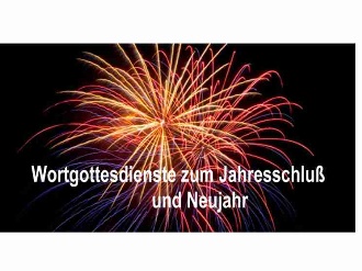 Silvester und Neujahr WGD