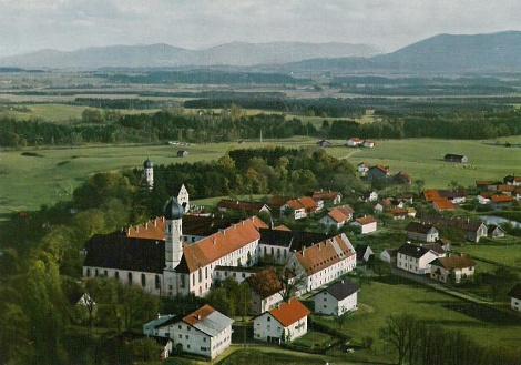 Kloster Beuerberg Vogelperspektive