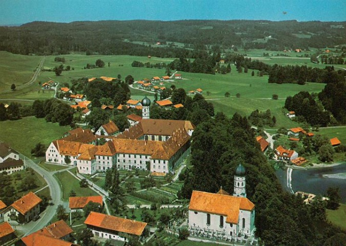 Kloster Beuerberg Vogelperspektive