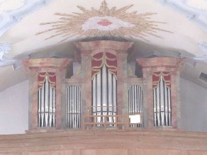 Orgel der Pfarrkirche Mariä Himmelfahrt in Münsing