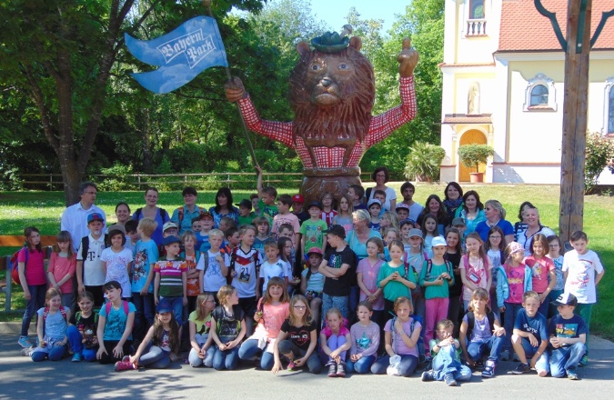 Gruppenbild Ausflug der Erskommunionkinder