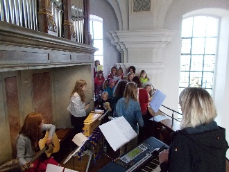 Erstkommunion  Chor