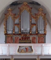 Orgel der Pfarrkirche St. Martin in Obertaufkirchen