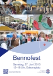 Plakat Bennofest 2015