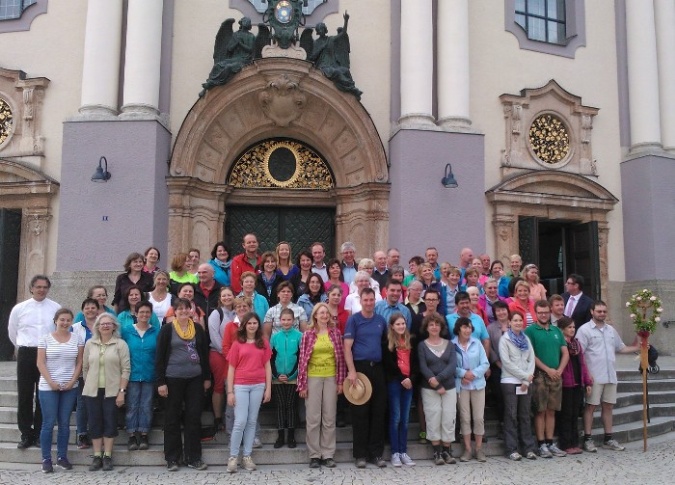 Gruppenbild Wallfahrt 2015