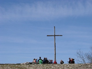 Auf dem Laverna -Berg