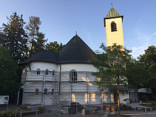 St. Otto eingerüstet