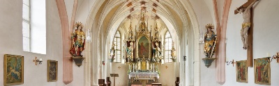 Kirche Kirchstein innen schmal