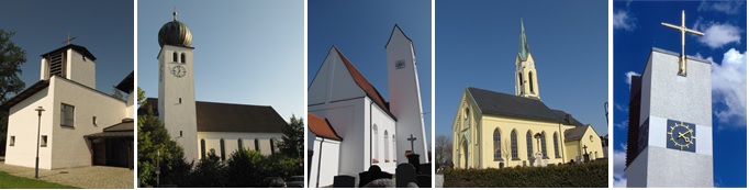 Kirchen im Pfarrverband