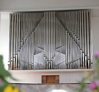 Orgel der Pfarrkirche Mariä Himmelfahrt in Dachau