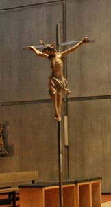 Bild Kreuz in der Kirche St. Elisabeth