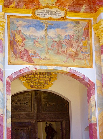 Heilig Kreuz-Kalvarienberg Bad Tölz, Heilige Pforte