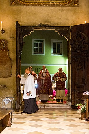 Öffnung der Heiligen Pforte in St. Martin Landshut