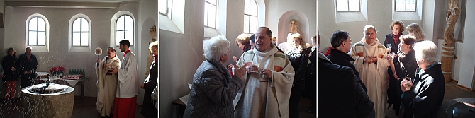 Segnung Johanniswein in St. Otto