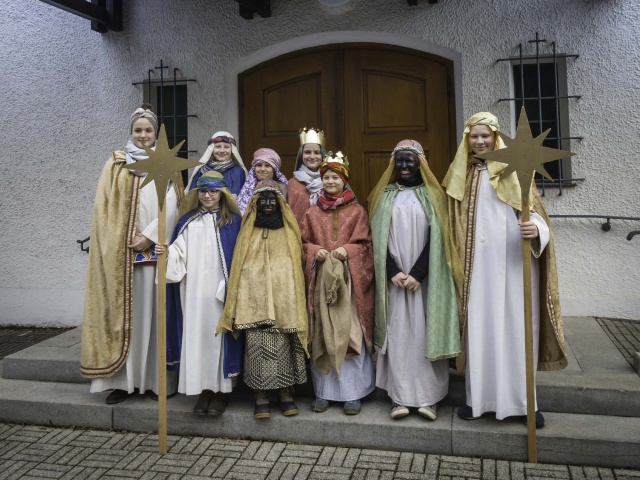 Gruppenbild Sternsinger 2016